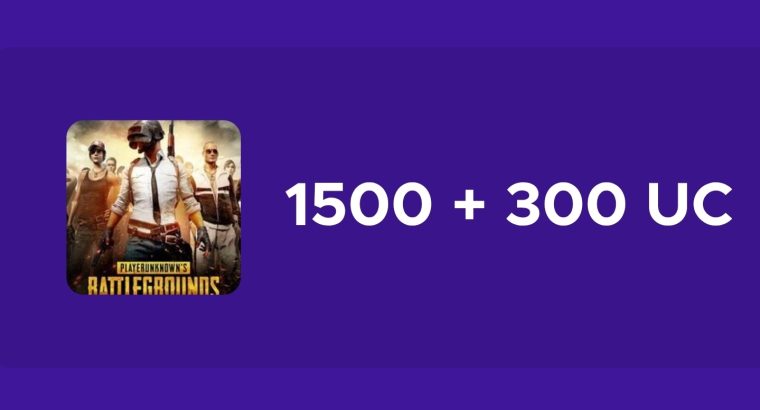 شدات ببجي [1500+300]